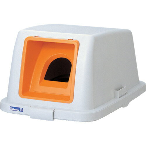 ■TRUSCO 分別ペール90型用ビンカンフタ オレンジ TBP90SBC(O)(2597250)(3)