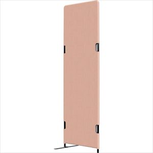 ■TOKIO フリージョイントパネル 横幅600mm×奥行き22mm×高さ1800mm ライトブラウン(レザー・片足付き) PT20L1860LA0106LEG1(2613832)[送料別途お見積り][法人限定][外直送]