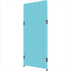 ■TOKIO フリージョイントパネル 横幅900mm×奥行き22mm×高さ1800mm ライトブルー(レザー・本体のみ) PT20L1890LA0113(2613846)[送料別途見積り][法人・事業所限定][外直送]