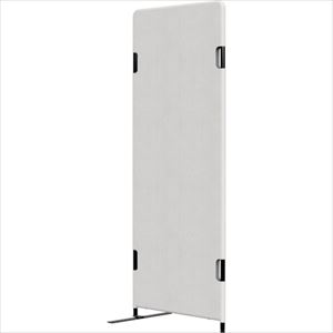 其它 - ■TOKIO フリージョイントパネル 横幅600mm×奥行き22mm×高さ1500mm ライトグレー(レザー・片足付き) PT20L1560LA0102LEG1(2613890)[送料別途お見積り][法人限定][外直送]