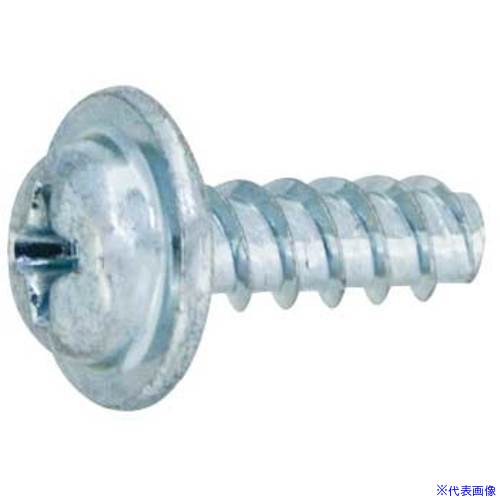 ■SUNCO ニッケル PタイプナベWH 3×6 (4000本入) 3000200W0030006005(2619305)[送料別途お見積り][法人限定][掲外取寄]