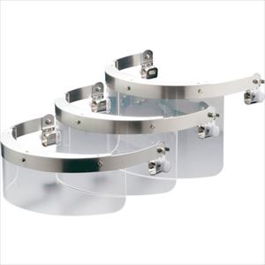 ■ミドリ安全 ヘルメット取付型防災面 MB-126H-1 小 M-5金具付 MB126H1M5(2622979)[送料別途見積り][法人・事業所限定][掲外取寄]