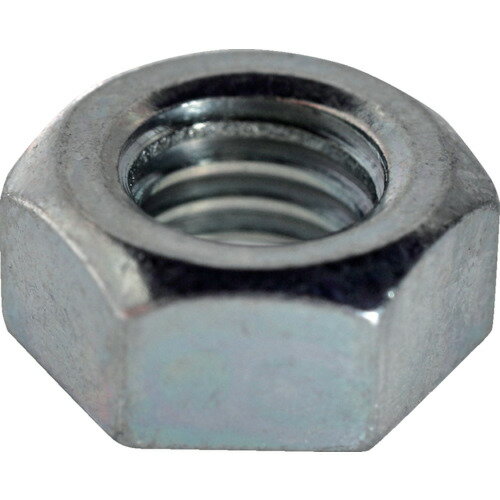 ■TRUSCO 六角ナット1種 三価白 M2.6 3000個入 ヘキサゴンパック S0870026(2626196)