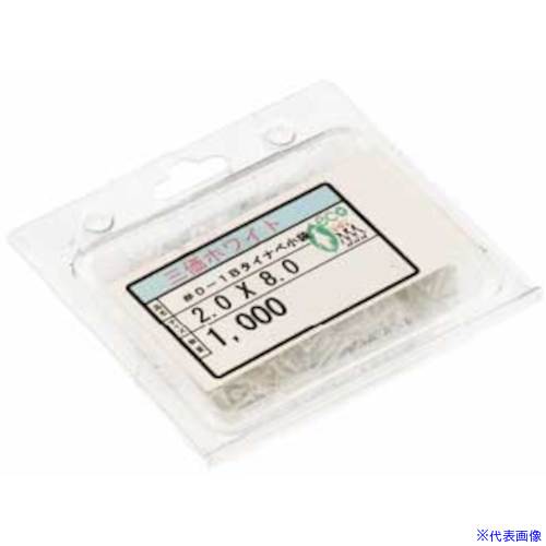 オレンジブック トラスコ中山　TRUSCOSUNCO 三価ホワイト #0−1(+)Bタイナベ 1000入 1.4×5.0 (1000本入) 〔品番:4000B5000014005003〕[ 注番:2629038]特長仕様●寸法(mm)d：M1.4●寸法(mm)L：5●表面処理：三価ホワイト●径×長さ：M1.4×5仕様2材質/仕上●鉄(または標準)セット内容/付属品注意原産国（名称）日本JANコード4547809899429本体質量0.04kgオレンジブック トラスコ中山　TRUSCOSUNCO 三価ホワイト #0−1(+)Bタイナベ 1000入 1.4×5.0 (1000本入) 〔品番:4000B5000014005003〕[注番:2629038][本体質量：0.04kg]《包装時基本サイズ：165×125×70》〔包装時質量：40g〕分類》金物・建築資材》ねじ・ボルト・ナット》小ねじ☆納期情報：メーカー取り寄品（弊社より発送）