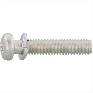 ■SUNCO 組込みねじ (+)ナベP＝2(鉄(または標準)・三価ホワイト) M4×20(800本入) 100000020040020003(26..