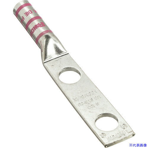 ■PANDUIT 銅製圧縮端子 2穴 電線サイズAWG1/0 取付穴サイズ104mm 取付穴間隔 254mm LCC1/0−38DW−X LCC1..