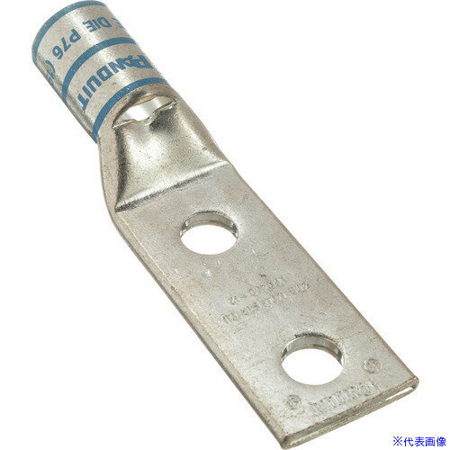 ■PANDUIT 銅製圧縮端子 2穴 電線サイズ AWG6 取付穴サイズ 9.5mm 取付穴間隔 25.4mm LCD6−38D−L LCD638..