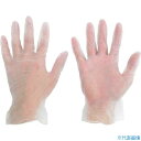 ■ミドリ安全 PVC使い捨て手袋 ベルテプラテ831 粉なし L (100枚入) VERTE831L(2683274)
