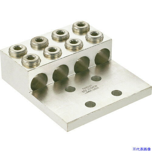 ■PANDUIT アルミ製メカニカルコネクター 4穴4バレルラグ 電線サイズAWG2−600kcmil ...