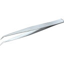 ■TRUSCO ステンレス製ピンセット 150mm 先曲り型 TSP28(2709066)