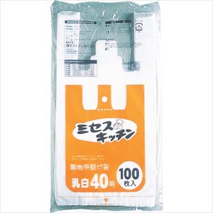 ■積水 手提げ袋 40号 M−40 M40(2728265)×10[送料別途お見積り][法人限定][外直送]