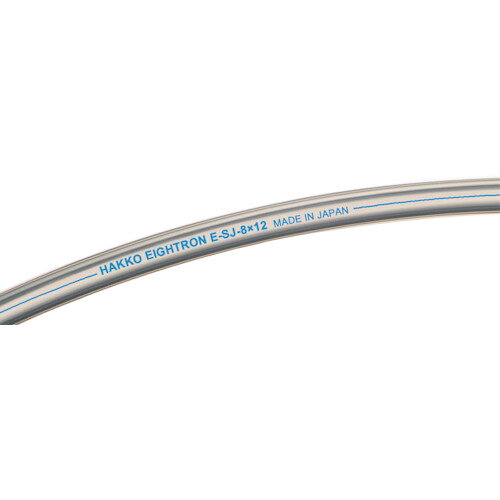 オレンジブック トラスコ中山　TRUSCOハッコウ スーパー柔軟フッ素ホース 8×12 20m 〔品番:ESJ8〕[ 注番:2730260]特長●内層が4フッ化系フッ素樹脂（ETFE）のため、優れた耐溶剤性・耐薬品性を有し、ほとんどの薬品に...