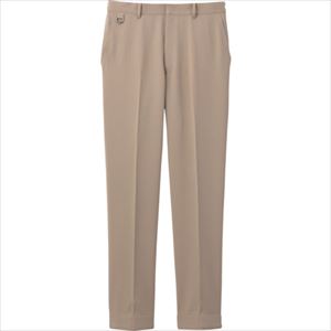 Rakuten - ■サンペックス ロールインパンツ スラックス ズボン 裾上げ不要 飲食店 ユニフォーム ベージュ SS SPAU1801A3SS(2734493)[法人限定][外直送元]