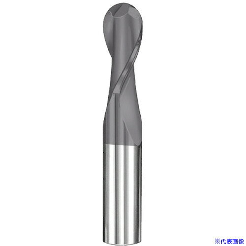 ■京セラ 2枚刃 ボールエンドミル 標準 ミリ仕様 3MB(AlTiNコーティング) 48746(2739641)[送料別途お見積り][法人限定][掲外取寄](4.0)