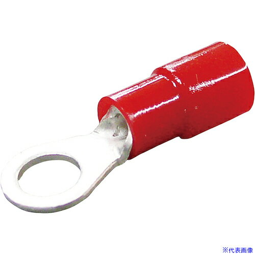 ■タスコ 絶縁被覆付圧着端子1.25-4M TA855TD1(2749289)[送料別途お見積り][法人限定][掲外取寄]