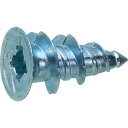 ■TRUSCO ボードタップ 亜鉛合金ダイカスト製 4mm×長さ25mm 10本入 (中空壁用アンカー/ねじ込み式) BT425BT(2751500)(4)