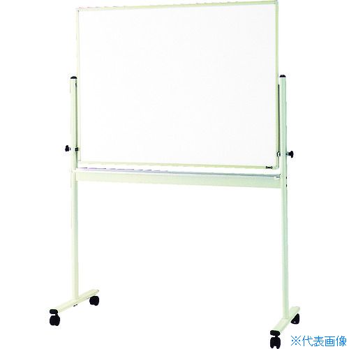 ■TRUSCO 白暗線付 片面移動ボード 白枠 900X1800 WMG402SAW(2815575)[法人限定][直送元]