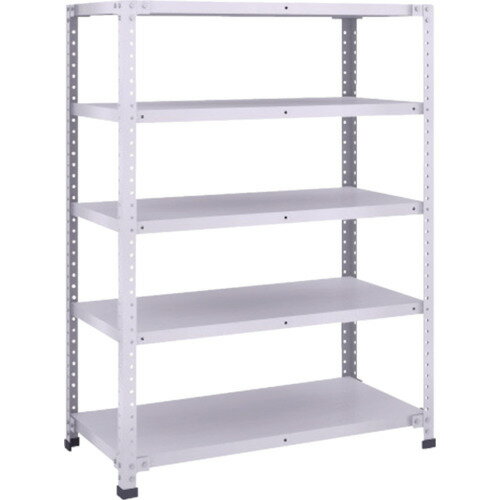 ■TRUSCO 軽量150型中棚ボルトレス棚 W900XD450XH1200 5段 TLA43S15(2832470)[法人限定][直送元]