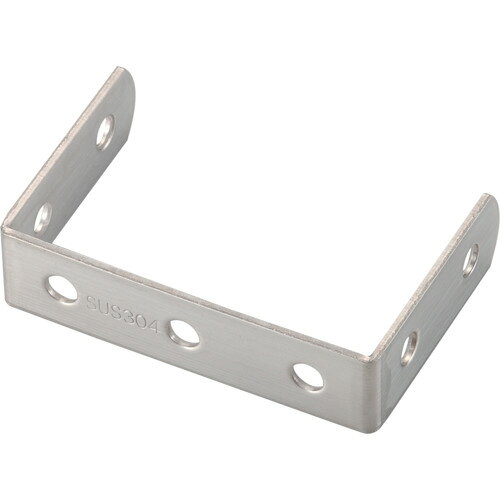 オレンジブック トラスコ中山　TRUSCOTRUSCO ジョイント金具19型U ステンレス 寸法77X52 穴数7 〔品番:TK19U7AS〕[ 注番:2879042]特長●手軽で多彩な組み合わせができる部材です。●小型・軽量・コンパクトで高剛性・各種の接合・補強・連結の多目的ツールとして利用できます。●豊富なパーツであなたのアイデアが生かせます。用途●連結金具。●自動車部品取り付け金具。仕様●板厚(mm)：2●穴径(mm)：6.5●穴数(個)：7●W(mm)：19●L1(mm)：78●L2(mm)：52●穴数：7●穴ピッチ(mm)：25●幅W(mm)：19●長さL2(mm)：52●長さL1(mm)：78仕様2材質/仕上●ステンレス（SUS304）セット内容/付属品注意原産国（名称）日本JANコード4989999282894本体質量45gオレンジブック トラスコ中山　TRUSCOTRUSCO ジョイント金具19型U ステンレス 寸法77X52 穴数7 〔品番:TK19U7AS〕[注番:2879042][本体質量：45g]《包装時基本サイズ：52×76×19》〔包装時質量：44g〕分類》金物・建築資材》建築金物》ジョイント金具☆納期情報：仕入れ先通常在庫品 (欠品の場合有り)