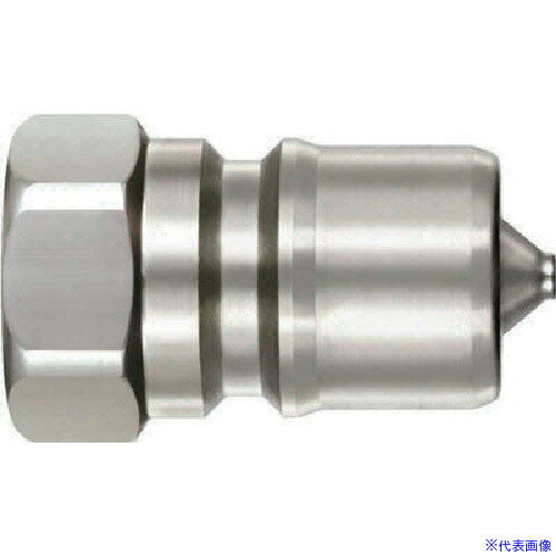 ■日東 SPカプラ タイプAプラグ ステンレス製 ニトリルゴムNBR(SG) 相手側取付サイズR3/4(07903) 6PASUSNBR(2921596)