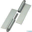 ■TRUSCO スチール製抜き差し蝶番 穴ナシ 右用 (1組(袋)=2個入) 225W5030R(3007090)