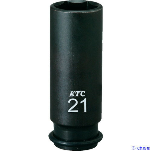 ■KTC 9.5sq.インパクトレンチ用ソケット(ディープ薄肉) 対辺寸法11mm 差込角9.5mm 6角 BP3L11TP(3079287)