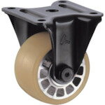 ■ハンマー 低床重荷重用固定式ウレタン車輪(アルミホイール・ラジアルボールベアリング)50mm 540SRBAU50(3092852)