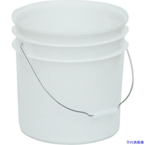 ■サンコー ペール容器 401802 サンペール#20(本体+ハンドル)乳白色 40180201(3113523)