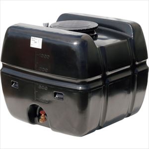 ■SUIKO スーパーローリータンク 1000L 黒 直付けスリースバルブ40A付 SLT1000BKSV40A(3146961)[法人限..