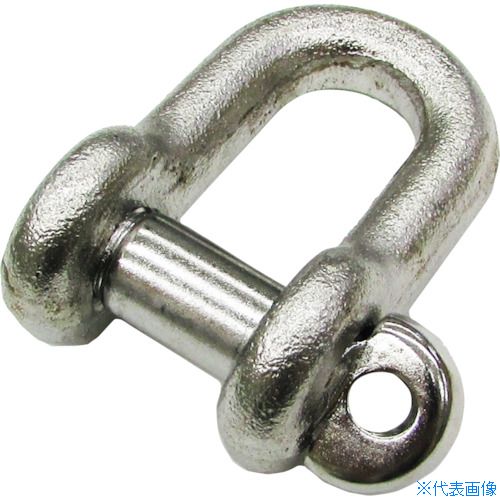 オレンジブック トラスコ中山　TRUSCO水本 ステンレス JIS型シャックルSC型 SUS316 呼び8 〔品番:A2508〕[ 注番:3176008]特長●枠の太さよりピンの太さの方が太いシャックルです。用途●チェーン・ワイヤ・ロープ等の連結や、端末の金具のジョイントに使用します。仕様●ねじ径：M10●使用荷重(kN)：3.43●B(mm)：14●D(mm)：10●L(mm)：32●d(mm)：21●t(mm)：8仕様2材質/仕上●SUS316セット内容/付属品注意原産国（名称）中国JANコード4982970325085本体質量73gオレンジブック トラスコ中山　TRUSCO水本 ステンレス JIS型シャックルSC型 SUS316 呼び8 〔品番:A2508〕[注番:3176008][本体質量：73g]《包装時基本サイズ：51×43×21》〔包装時質量：73g〕分類》金物・建築資材》建築金物》荷役金具☆納期情報：メーカー取り寄品（弊社より発送）
