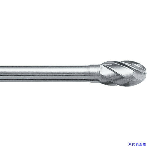 ■スーパー スーパー超硬バー アルミカット ロー付タイプ シャンク径6mm 卵型 刃径:19.0 SB6C04SA(3217639)