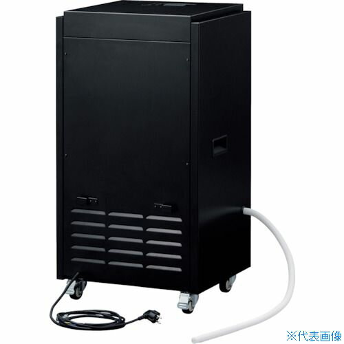 ■IRIS 518098 業務用移動式大型除湿機 75L ブラック コンプレッサー式 IJCGA75(3235176)[法人・事業所限定][直送元]