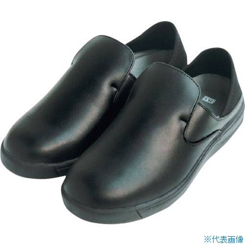 オレンジブック トラスコ中山　TRUSCO内外ゴム シューズ タフトップ TT−4121 ブラック 27.5 〔品番:TT4121BLK27.5〕[ 注番:3237466]特長●油に強く、変形を起こしにくい底を採用しています。●かかとが踏めるキックバック式です。●優れた軽量・幅広・クッション性があります。●ネームプレート付きです。●インソールは取り外し可能です。用途●食品工場、飲食店、厨房、ホール等に。仕様●寸法(cm)：27.5●足幅サイズ：EEE●色：ブラック仕様2●耐油底（JIS T 8101 F2に準拠）材質/仕上●アッパー：合成皮革、合成繊維●底：合成底セット内容/付属品注意原産国（名称）中国JANコード4937758551576本体質量280gオレンジブック トラスコ中山　TRUSCO内外ゴム シューズ タフトップ TT−4121 ブラック 27.5 〔品番:TT4121BLK27.5〕[注番:3237466][本体質量：280g]《包装時基本サイズ：340×230×125》〔包装時質量：1000g〕分類》保護具》安全靴・作業靴》食品用作業靴☆納期情報：仕入れ先通常在庫品 (欠品の場合有り)