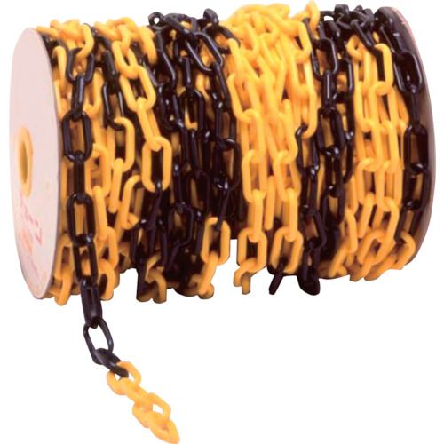 ■ミツギロン プラチェーン 8mm 黄黒トラ SF-13-T PCYB8(3267237)[送料別途見積り][法人・事業所限定][掲外取寄]