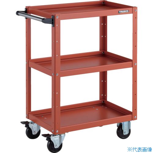 ■TRUSCO ツールワゴン イーグルワゴン 600X400XH880 オレンジ EGW963OROR(3268685)