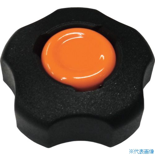 ■コノエ ノブスターN 黒−オレンジ M10(10個入) KNOBSTARNBO10(3269983)