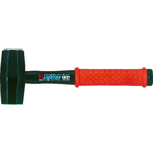 オレンジブック トラスコ中山　TRUSCOOH ライトンセットウハンマー(PP柄)1.3 〔品番:SH13LT〕[ 注番:3271111]特長●ポリプロピレン柄は軽くて強く、手に吸い付くような握りやすいグリップで作業能率があがります。用途●建築・土木作業全般。仕様●呼称(kg)：1.3●頭径(mm)：39●頭長(mm)：109●全長(mm)：300●呼称：1.3kg●頭部長さ(mm)：109仕様2●持ち手：グリップ付材質/仕上●頭部：機械構造用炭素鋼●柄：ポリプロピレン（PP）●グリップ：軟質塩化ビニール（PVC）セット内容/付属品注意原産国（名称）日本JANコード4963360110252本体質量1.4kgオレンジブック トラスコ中山　TRUSCOOH ライトンセットウハンマー(PP柄)1.3 〔品番:SH13LT〕[注番:3271111][本体質量：1.4kg]《包装時基本サイズ：301×110×48》〔包装時質量：1390g〕分類》手作業工具》ハンマー・刻印・ポンチ》石頭ハンマー☆納期情報：仕入れ先通常在庫品 (欠品の場合有り)