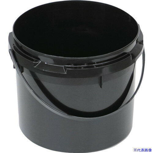 ■サンコー ペール容器 400606 サンペール#5.5(本体)ブラック 40060602BK(3302598)