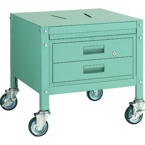 ■TRUSCO ボール盤台 キャスター付 UBN13C(3304426)