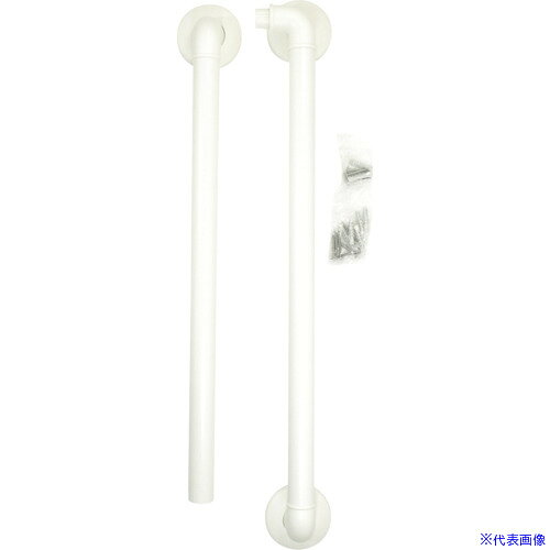 ■WAKI ぬくもり手すり浴室用 32B60L Lガタ 600X600 32B60L(3339927)[送料別途見積り][法人・事業所限定..