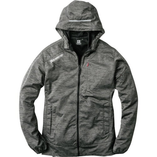 ■コーコス 防風ストレッチジャケット グレー杢 G234653M(3360891)[送料別途お見積り][法人限定][掲外取..