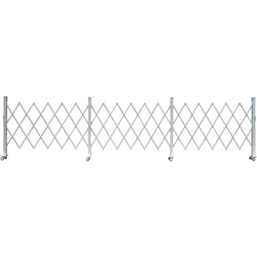 ■ゲート工業 アルミクロスゲート ”Mゲート” 高さ1.5m×幅5.4m 両開き AMW54(3361538)[法人限定][外直送元]