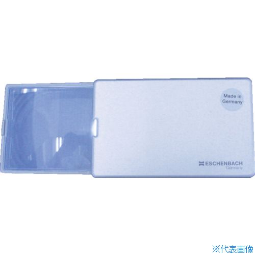 Magnifying Glasses - ■エッシェンバッハ カード型ルーペ イージーポケット シルバー 3倍 152111(3366201)