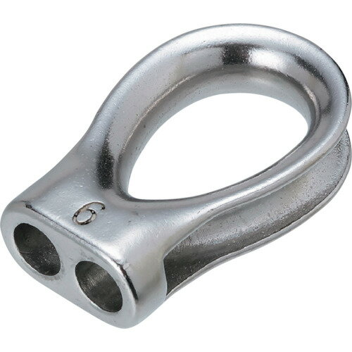 ■水本 ロープシンブル KRS6(3366418)[送料別途見積り][法人・事業所限定][掲外取寄]