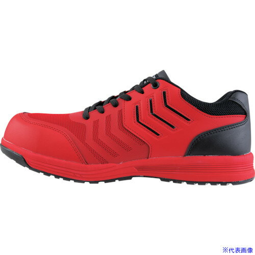 ■XEBEC セフティシューズ85148−71−245 レッド 8514871245(3369813)