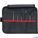 ■KNIPEX 汎用ピンセット5本組セット 920001ESD(3371112)