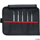 ■KNIPEX 精密SМDピンセット5本組セット 920003(3371114)