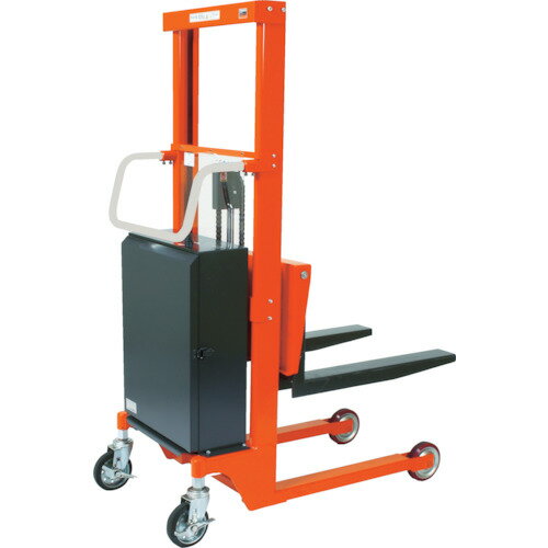 ■TRUSCO コゾウリフター フォーク式 H110−1535 電動昇降式 BEND40015B(3373576)[送料別途お見積り][法..