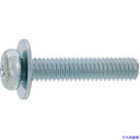 ■SUNCO 組込みねじ (+)ナベP=1(鉄(または標準)・ZECコート(下地三価ホワイト) M4×8(190本入) 1000000100400080Z319...