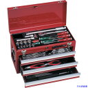 ■TONE 整備用工具セット ツールセット 差込角12.7mm 58点セット マットブラック TSA450BK(3378331)